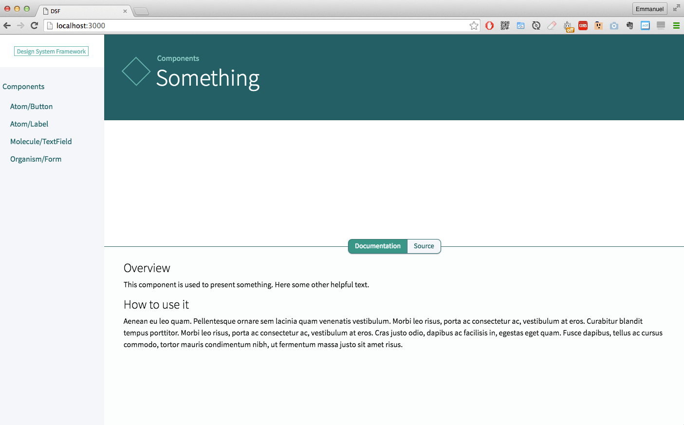 Design System Framework