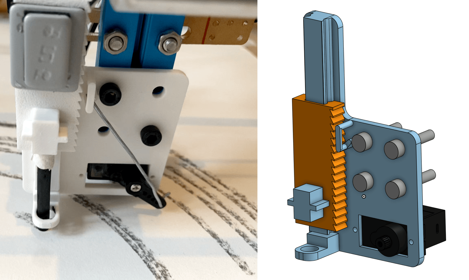 Plotter Charcoal Attachment